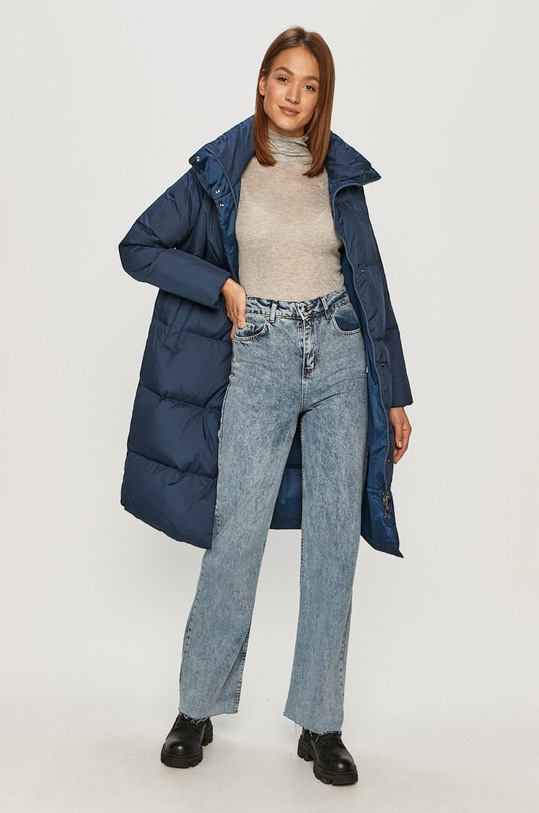 Tommy Hilfiger - Geaca de puf WW0WW28637 bleumarin AW20