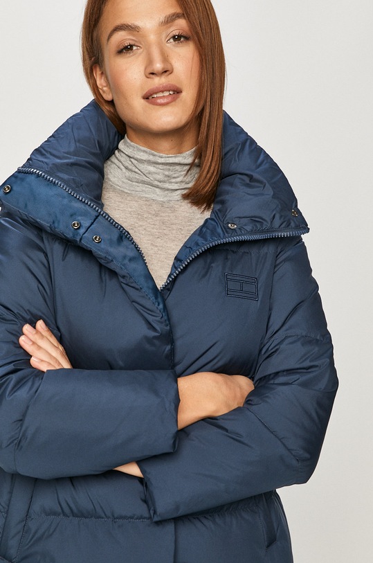 Tommy Hilfiger - Kurtka puchowa granatowy WW0WW28637