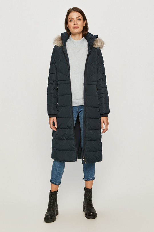 Tommy Hilfiger - Bunda WW0WW28628 tmavomodrá AW20