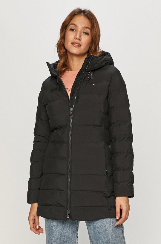 Tommy Hilfiger Geaca cu captuseala negru WW0WW28633