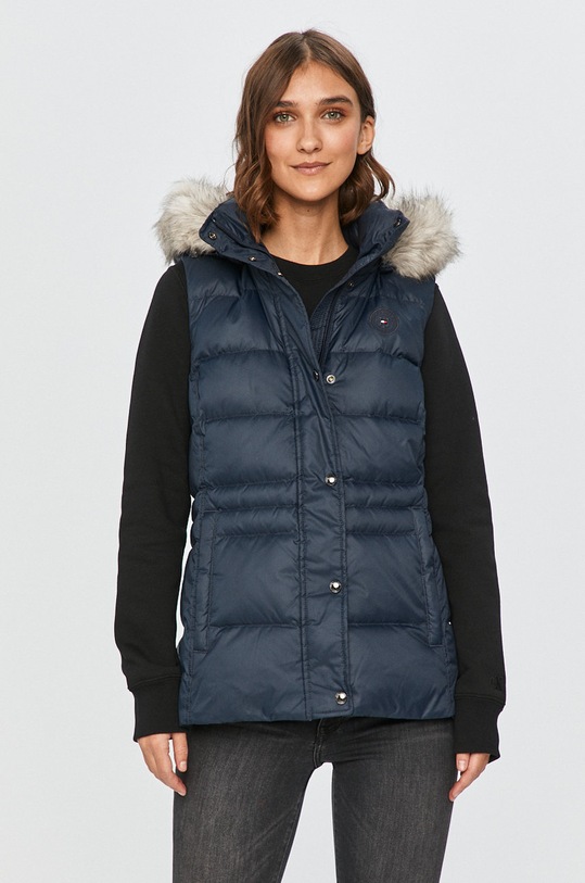 Tommy Hilfiger - Vesta de puf bleumarin WW0WW28609