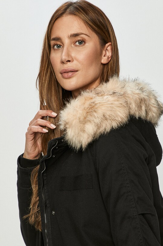 Only - Parka czarny 15207691