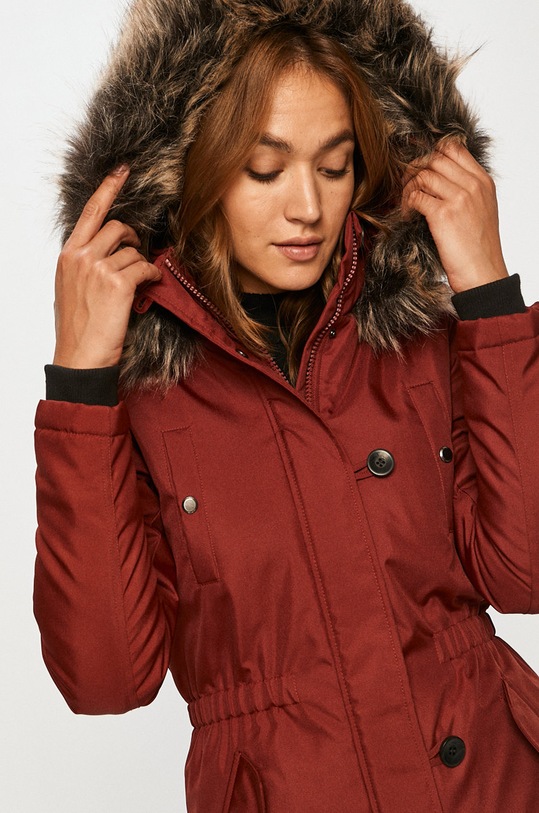 Only - Kurtka pomarańczowy 15213755