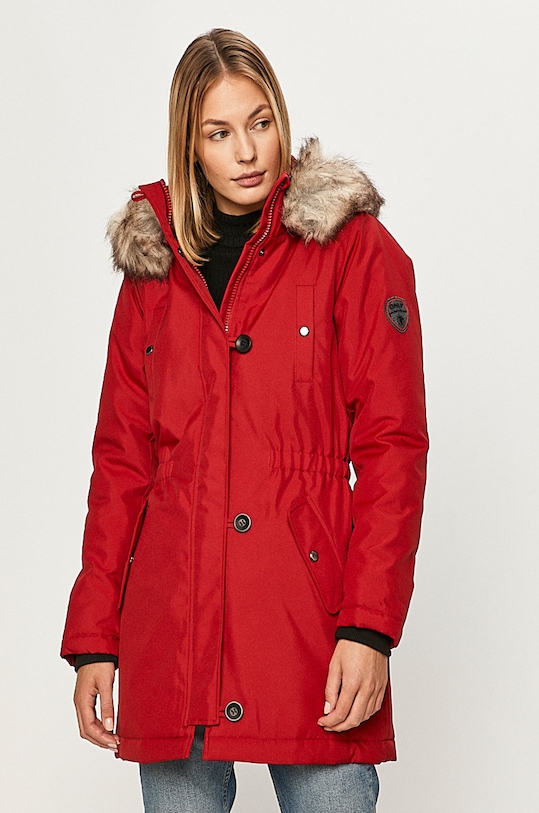 Only - Kurtka pozostałe czerwony 15213755