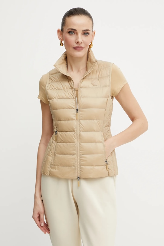 Armani Exchange bezrękawnik puchowy bez kaptura zielony 8NYQ01.YNM4Z