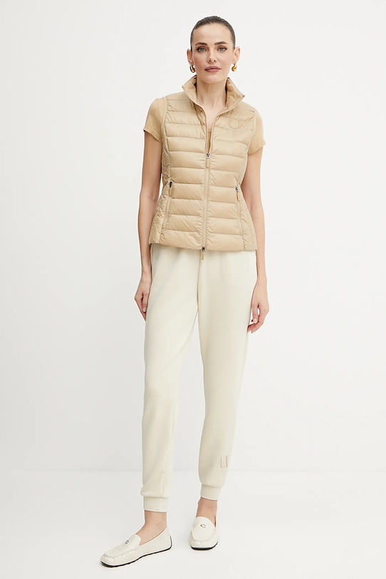 Armani Exchange bezrękawnik puchowy 8NYQ01.YNM4Z zielony SS25