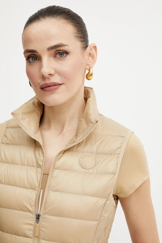 Armani Exchange bezrękawnik puchowy zielony 8NYQ01.YNM4Z