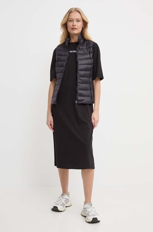 Armani Exchange - Vesta de puf 8NYQ01.YNM4Z negru SS25