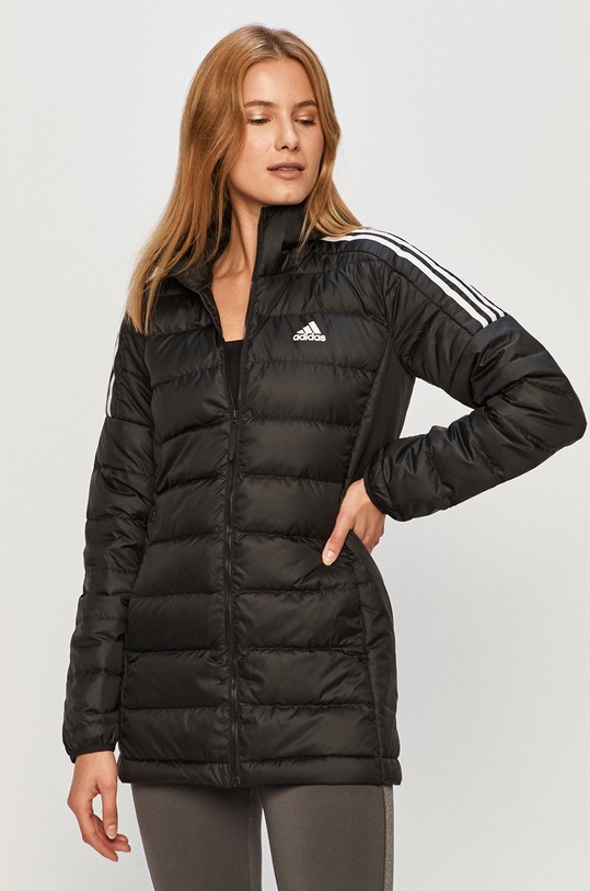 adidas Performance - Pernata jakna za prijelazno razdoblje crna GH4590