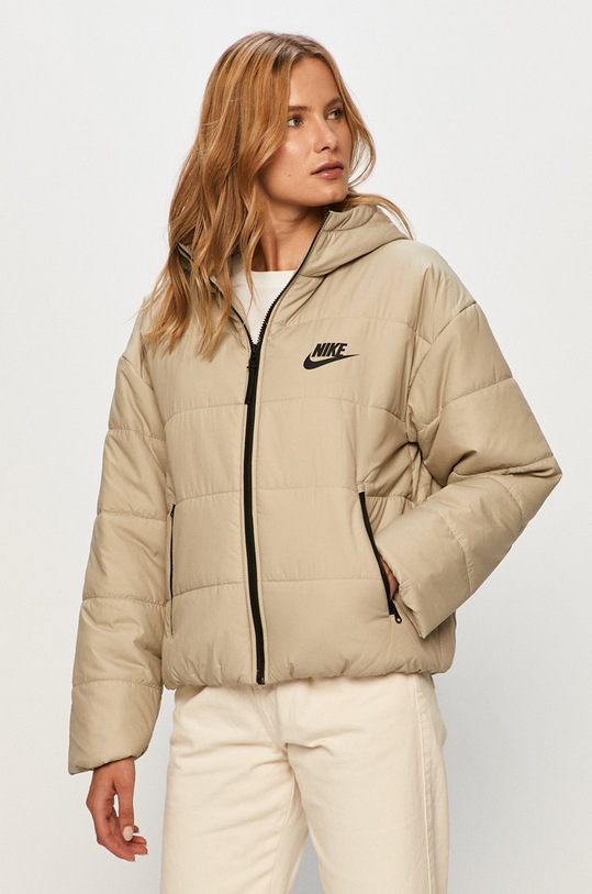Nike Sportswear - Bunda zateplené béžová CZ1466