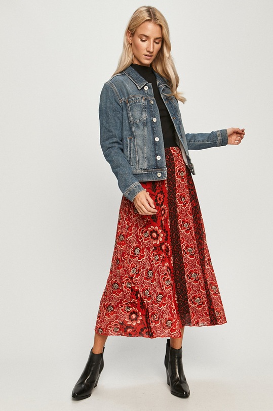 Marc O'Polo - Rifľová bunda 007921925043 modrá AW20