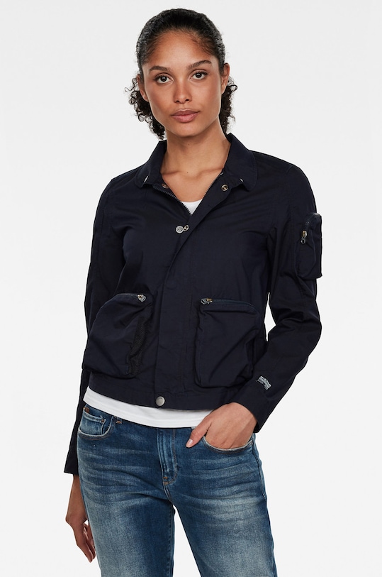 G-Star - Kurtka D17084.C282.082 nieocieplane granatowy D17084.C282.082