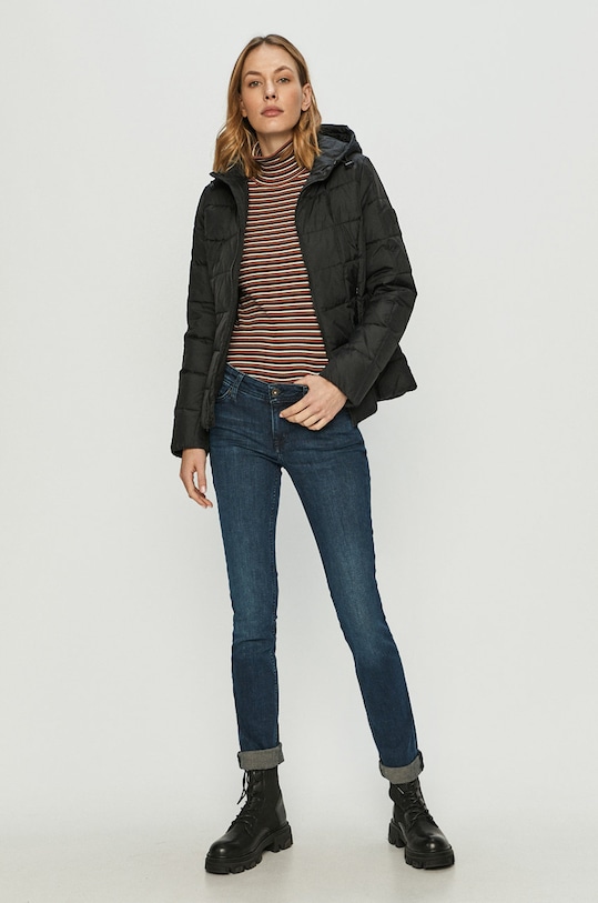 Wrangler - Kurtka W4R8WR100 czarny SS21