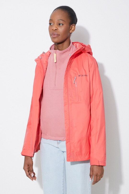 Яке за спортове на открито Columbia Pouring Adventure II червен 1760071