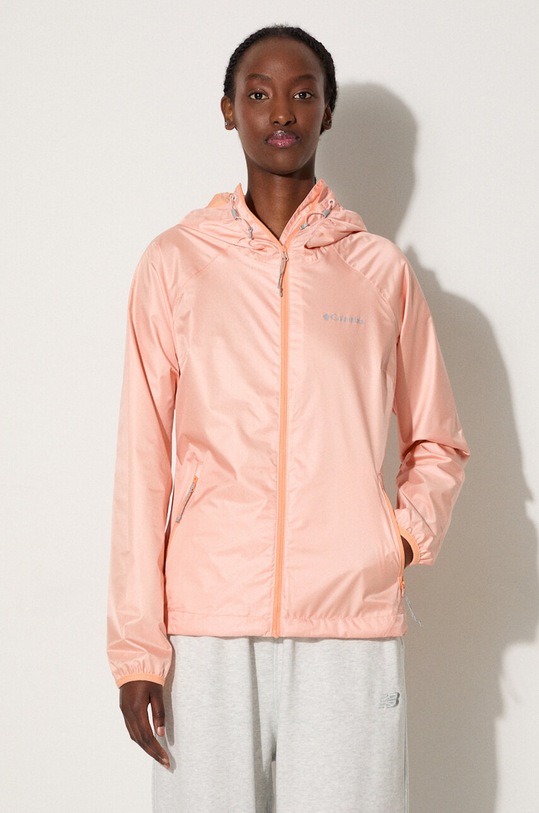 Columbia rain jacket Ulica Jacket with orange 1718001