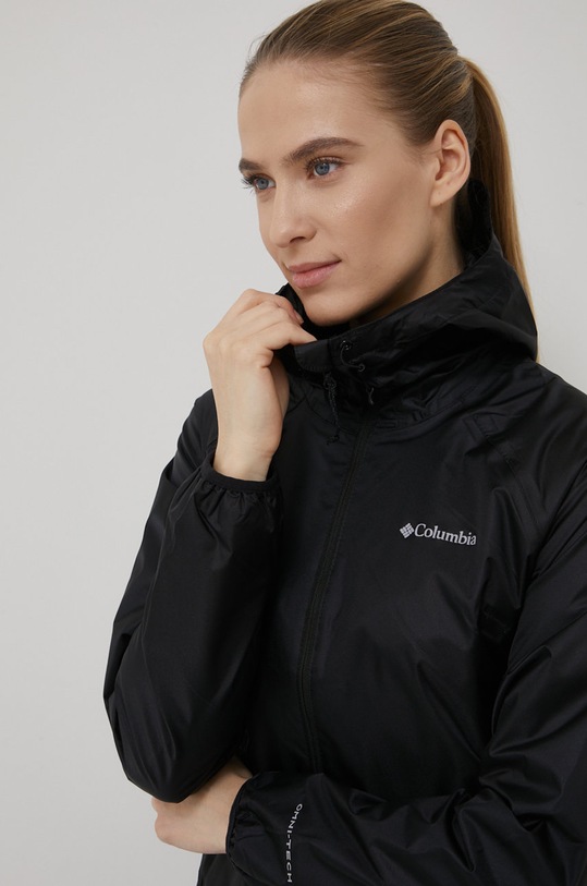 Columbia kurtka przeciwdeszczowa Ulica Jacket czarny 1718001