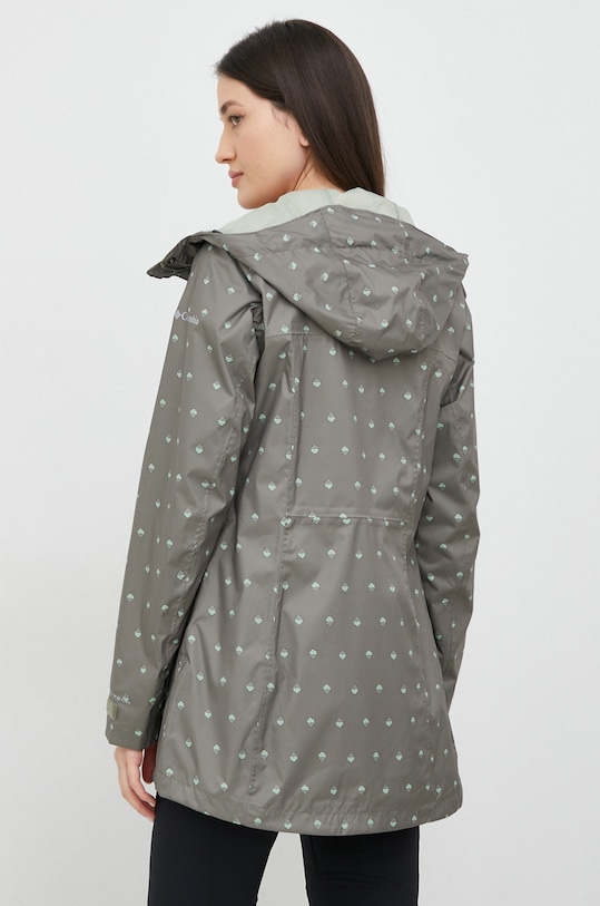 Odzież Columbia kurtka przeciwdeszczowa Splash A Little II Jacket 1771064 zielony