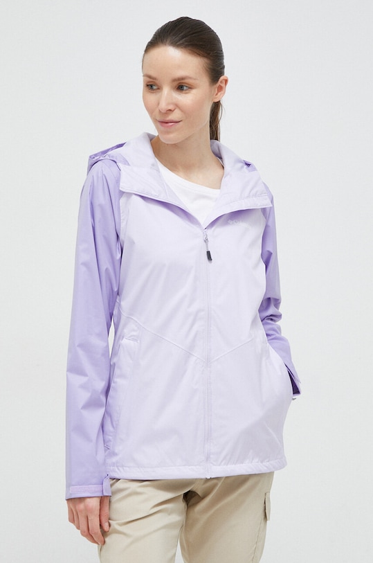 Outdoorová bunda Columbia Inner Limits II Jacket nezateplené fialová 1895802