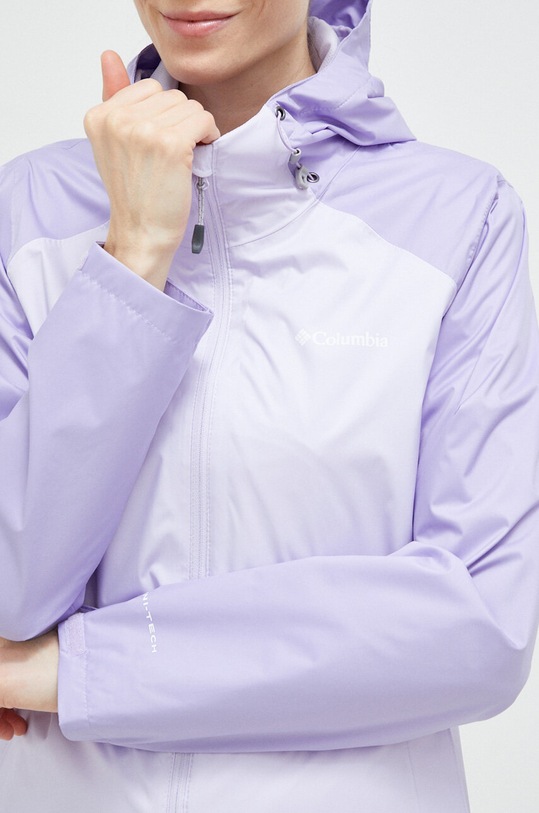 Outdoorová bunda Columbia Inner Limits II Jacket fialová 1895802