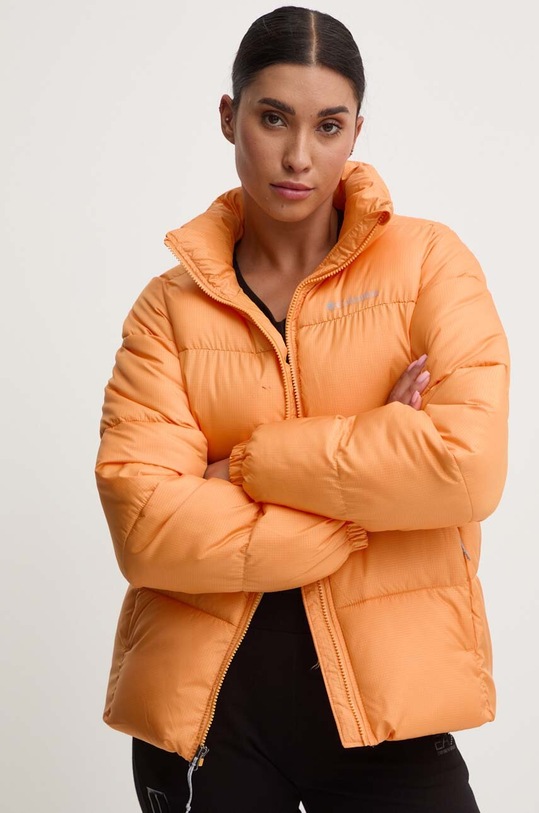 Columbia kurtka Puffect Jacket bez kaptura pomarańczowy 1864781
