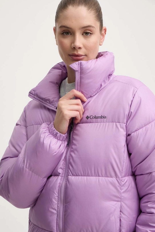 Jakna Columbia Puffect Jacket ljubičasta 1864781