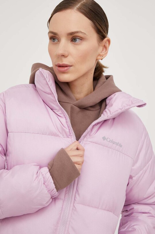 Columbia geacă Puffect Jacket roz 1864781