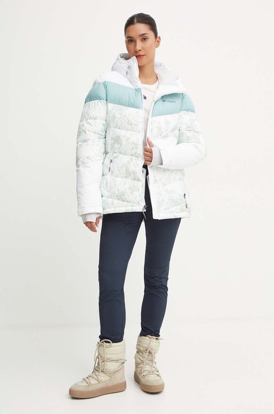 Μπουφάν Columbia Abbott Peak 1909971 λευκό AW23