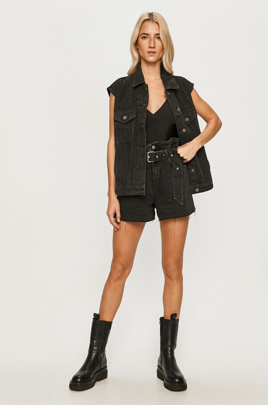 AllSaints - Ujjatlan WO132S fekete AW20