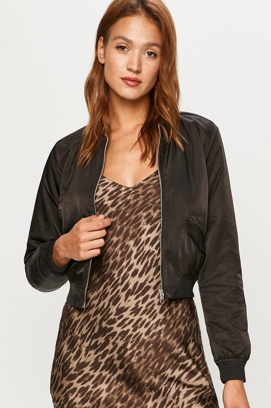 Tally Weijl - Geaca bomber cu captuseala negru SJAPEJOMBER