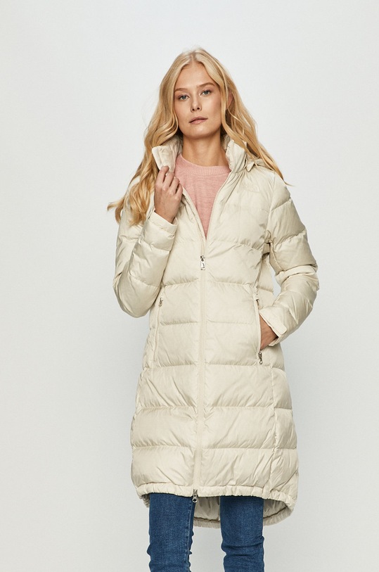 The North Face - Péřová bunda s podšívkou šedá NF0A3XE311P1