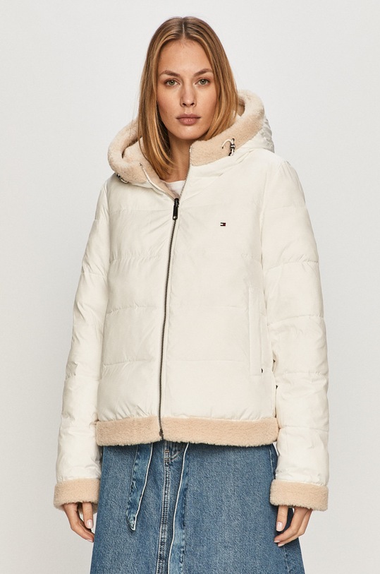 Tommy Hilfiger - Kurtka dwustronna WW0WW29627 beżowy AW20