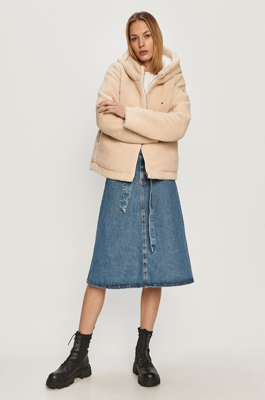 Odzież Tommy Hilfiger - Kurtka dwustronna WW0WW29627 beżowy