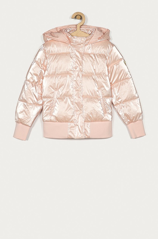 Guess Jeans - Geaca copii 116-175 cm cu captuseala roz J0BL10.WDCN0
