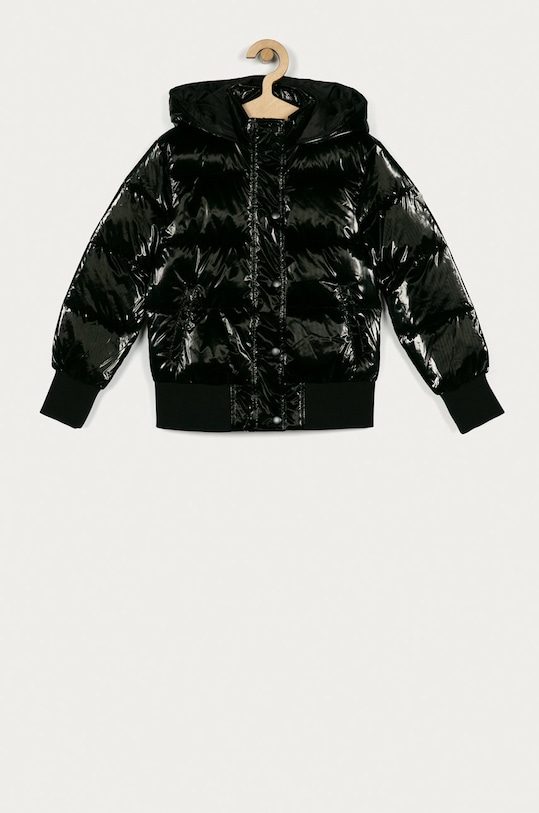 Guess Jeans - Geaca copii 116-175 cm cu captuseala negru J0BL10.WDCN0