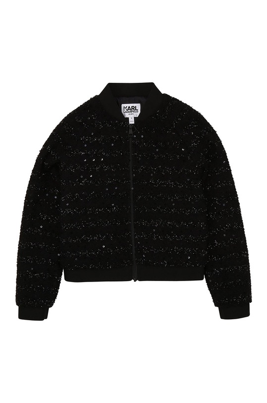 Karl Lagerfeld - Dětská bunda nezateplené černá Z16086.92.152