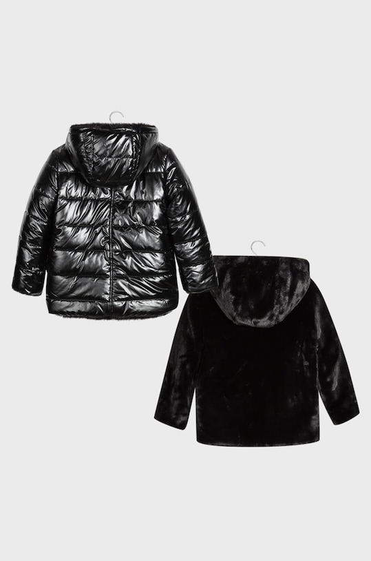 Mayoral - Detská obojstranná bunda 128-167 cm 7412.8B.JUNIOR čierna AW20