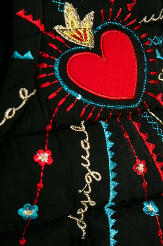 DÍVKA Desigual - Dětská bunda 104-164 cm 20WGEW20 černá