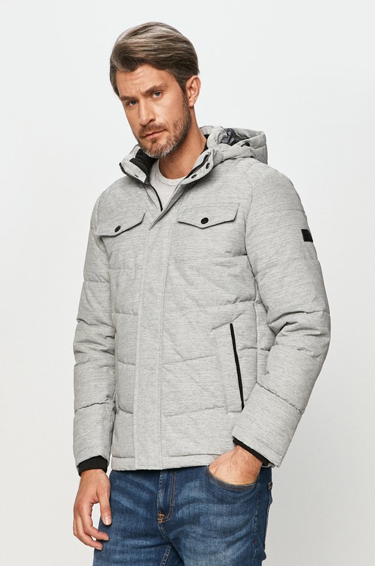 Jack & Jones Bunda s podšívkou šedá 12173872