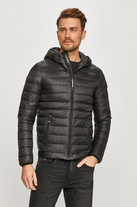 Calvin Klein - Bunda jemné zateplenie čierna K10K105963