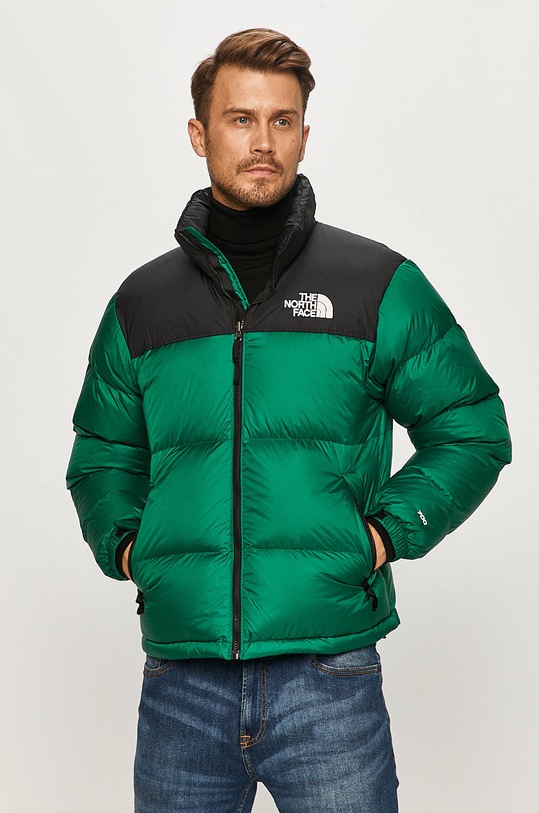 The North Face - Geaca de puf cu captuseala verde NF0A3C8DNL11