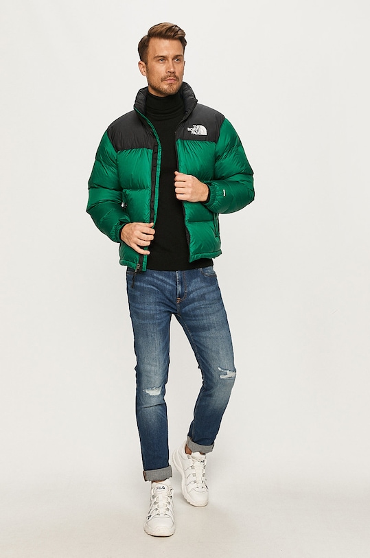 The North Face - Geaca de puf NF0A3C8DNL11 verde AW20