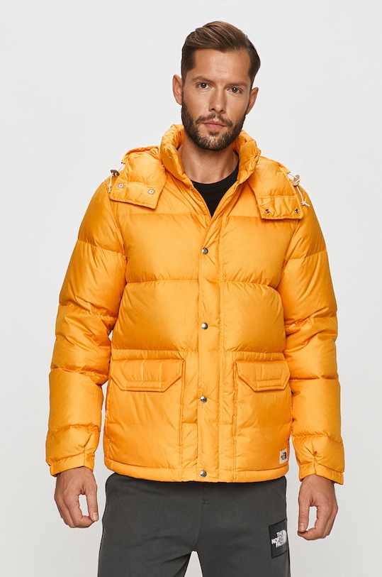 The North Face - Kurtka puchowa pozostałe pomarańczowy NF0A4QZI56P1