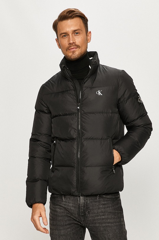 Calvin Klein Jeans - Пухено яке черен J30J315679