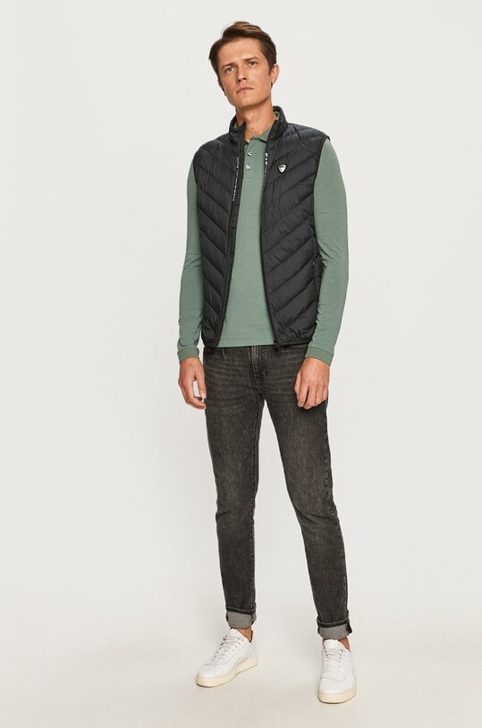 EA7 Emporio Armani Bezrękawnik puchowy 8NPQ03.PNE1Z 8NPQ03.PNE1Z granatowy AA00