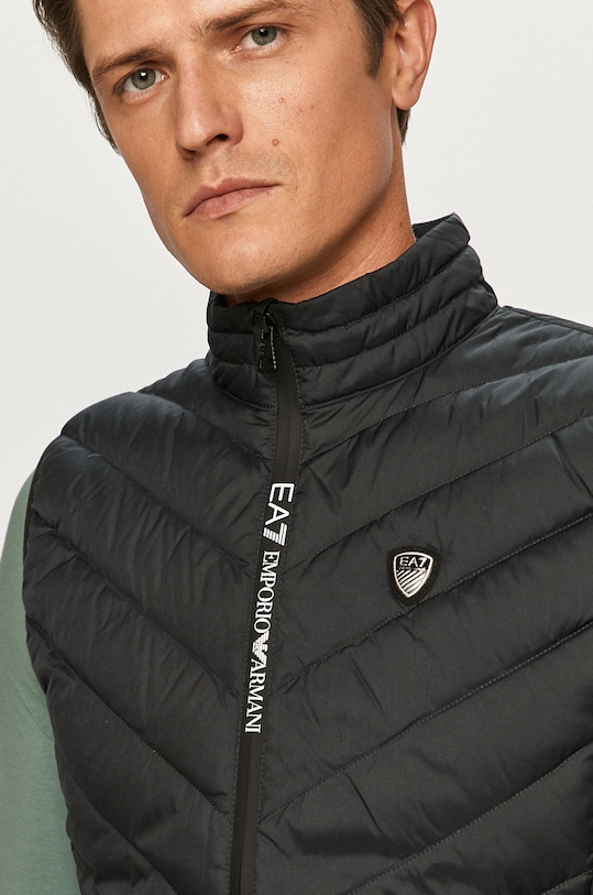 Páperová vesta EA7 Emporio Armani tmavomodrá 8NPQ03.PNE1Z
