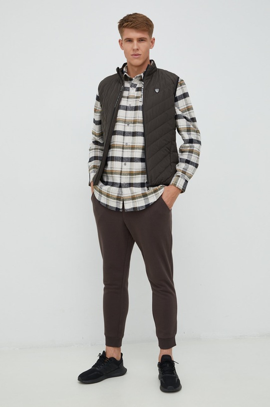 EA7 Emporio Armani vesta de puf 8NPQ03.PNE1Z verde AA00