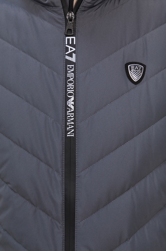 Péřová vesta EA7 Emporio Armani 8NPQ03.PNE1Z šedá