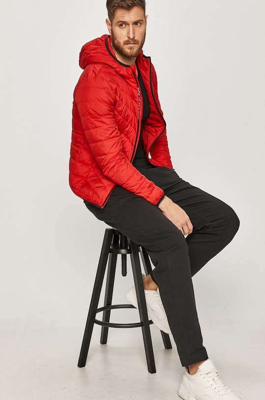 EA7 Emporio Armani - Kurtka puchowa 8NPB07.PNE1Z 8NPB07.PNE1Z czerwony AA00
