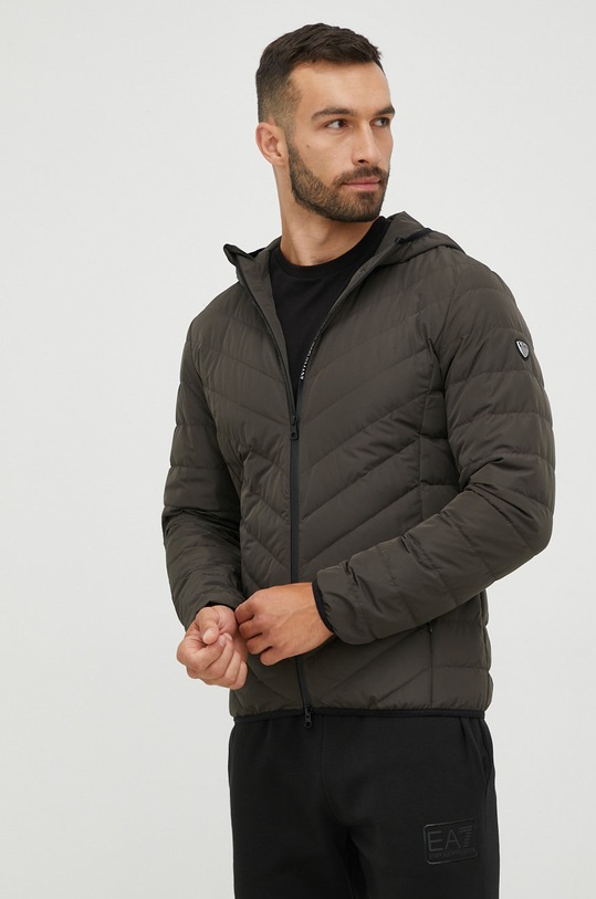 EA7 Emporio Armani - Kurtka puchowa 8NPB07.PNE1Z zielony 8NPB07.PNE1Z