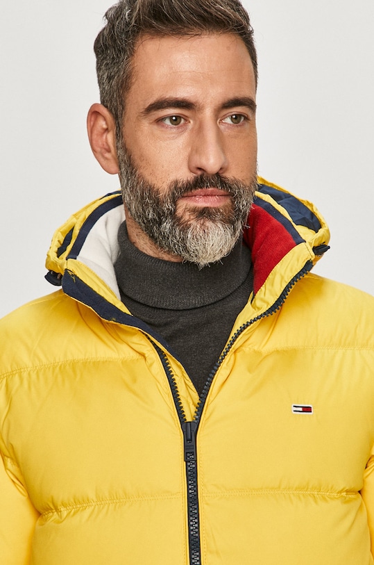 Tommy Jeans - Páperová bunda DM0DM08762 žltá